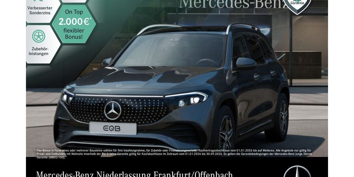 Mercedes-Benz EQB 19.832 km 43.990 &euro; Frankfurt 60599
