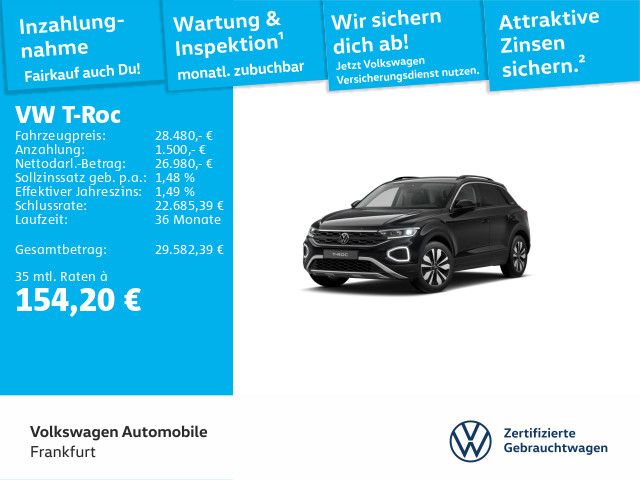 VW T-Roc 25.253 km 28.480 &euro; Frankfurt 60326