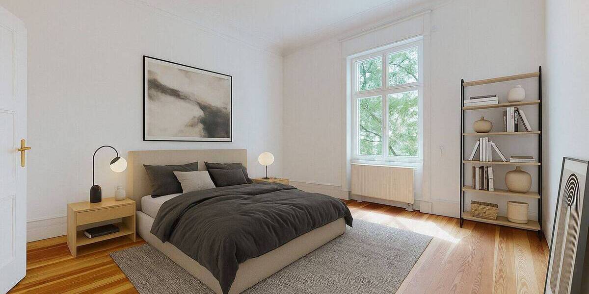 Erstbezug nach Sanierung - Charmante Altbauwohnung mit drei Zimmern, Wintergarten, Balkon und Aufzug 3 zimmer