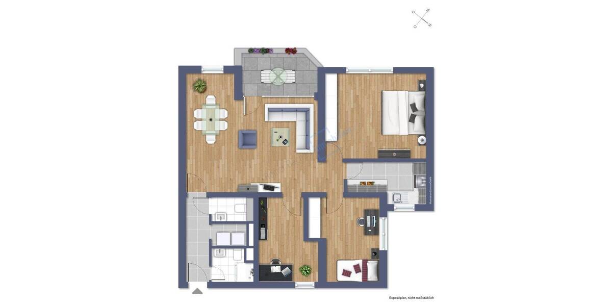 Etagenwohnung Darmstadt Darmstadt-West - 4 Zimmer, 88 m&sup2;, 367.500&euro; | Angebot:26833524