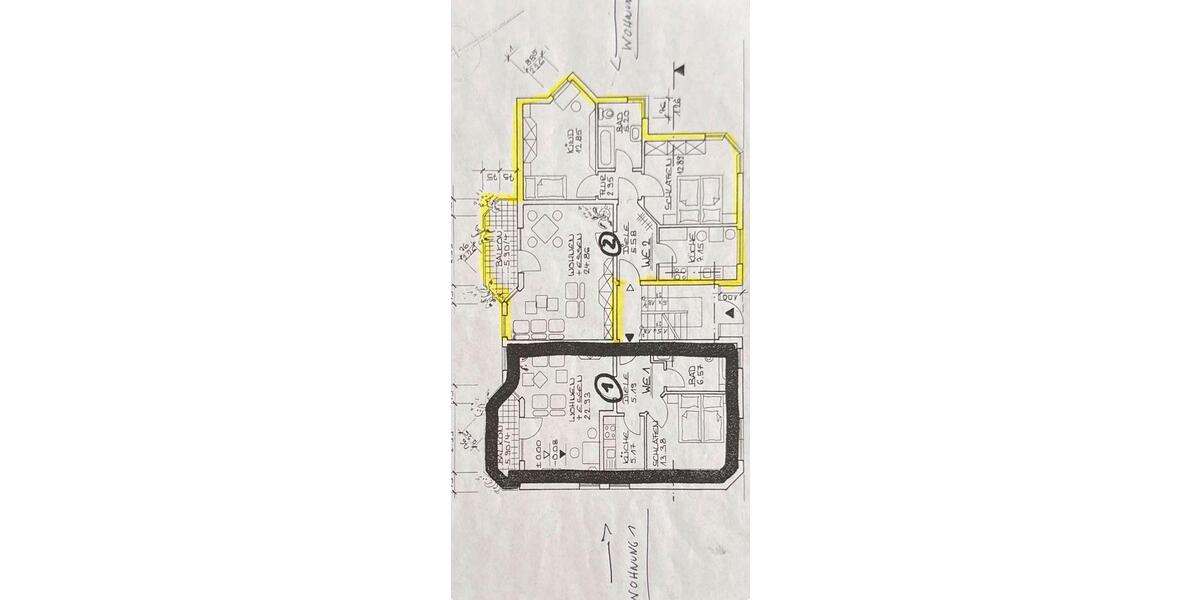 Etagenwohnung Langen (Hessen) - 5 Zimmer, 132 m&sup2;, 515.000&euro; | Angebot:26827619