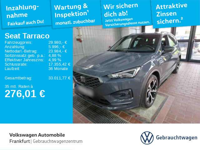Seat Tarraco 59.908 km 29.950 &euro; Frankfurt 60326