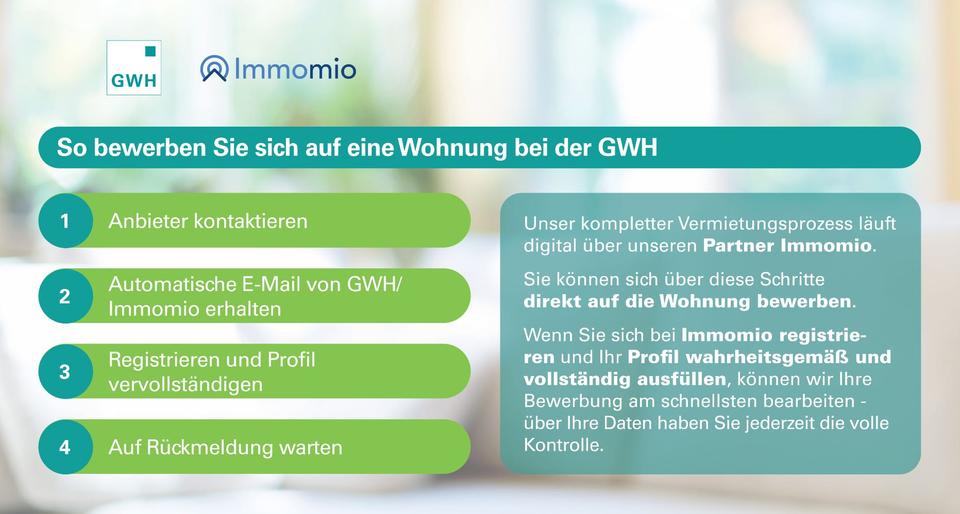 Etagenwohnung Rodgau - 2.5 Zimmer, 59 m&sup2;, 580&euro; | Angebot:14361438