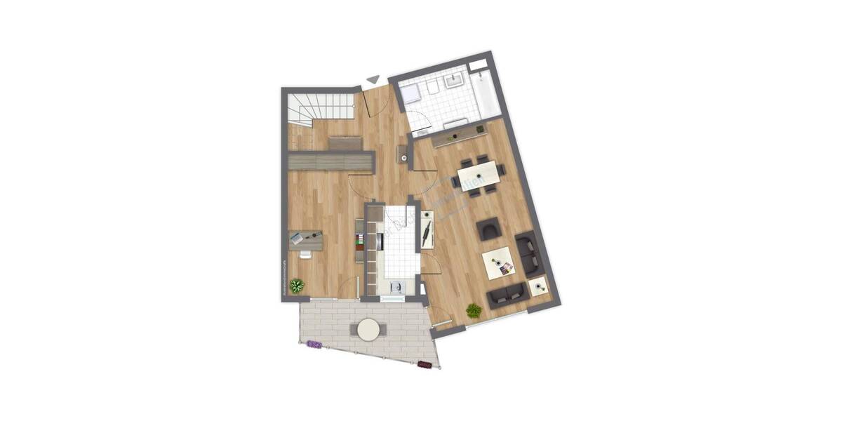 Etagenwohnung Mühltal Trautheim - 3 Zimmer, 92 m&sup2;, 1.045&euro; | Angebot:26858834