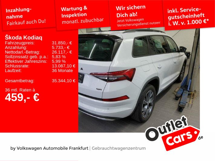 Skoda Kodiaq 109.542 km 31.850 &euro; Frankfurt 60326