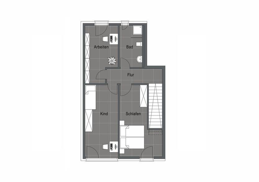 Neubau Town-House mit Eventküche in Ginsheim-Gustavsburg inklusive Terrasse und Tiefgarage zimmer