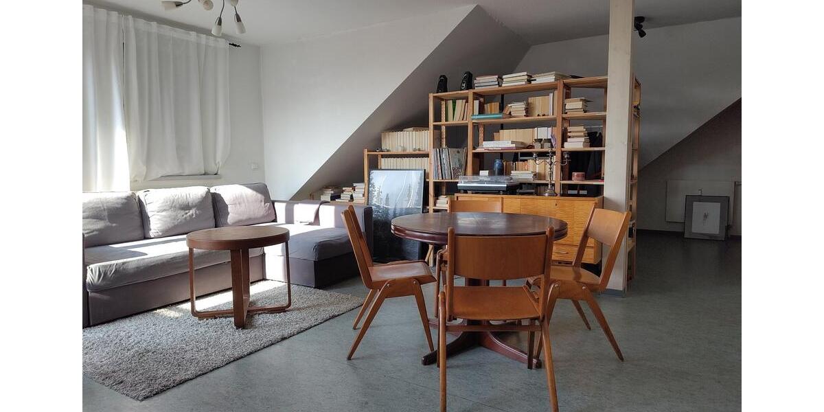 Dachgeschoßwohnung Darmstadt Darmstadt-Nord - 1 Zimmer, 53 m&sup2;, 720&euro; | Angebot:25590695