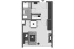 Etagenwohnung Rodgau - 1 Zimmer, 27 m&sup2;, 89.000&euro; | Angebot:26768543