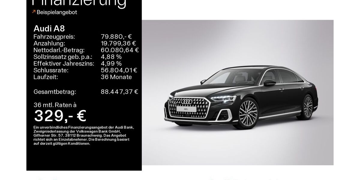 Audi A8 22.595 km 76.999 &euro; Hofheim 65719