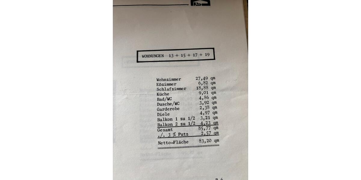 Etagenwohnung Mainz Ebersheim - 2 Zimmer, 83 m&sup2;, 330.000&euro; | Angebot:24841416