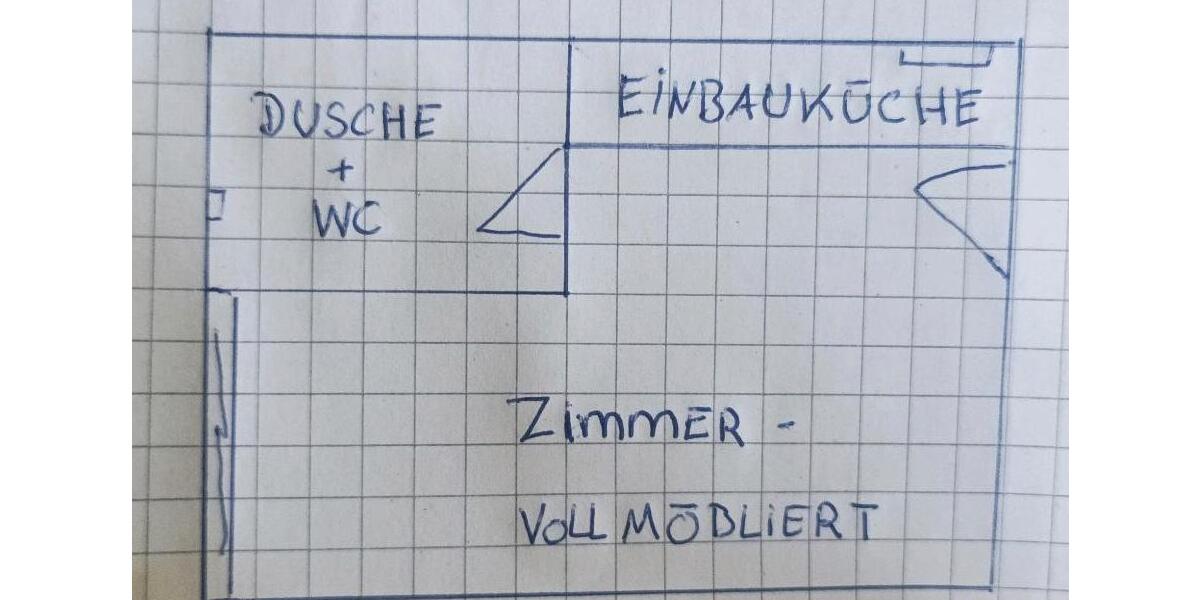 Etagenwohnung Frankfurt am Main Sachsenhausen - 1 Zimmer, 20 m&sup2;, 600&euro; | Angebot:26365805