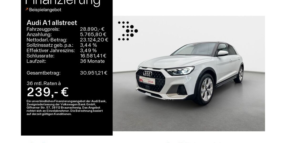 Audi A1 3.087 km 28.480 &euro; Hofheim 65719
