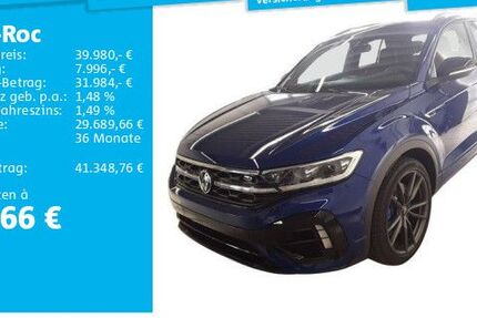 VW T-Roc 26.093 km 39.980 &euro; Frankfurt 60326