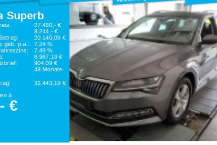 Skoda Superb 50.166 km 27.480 &euro; Frankfurt 60326