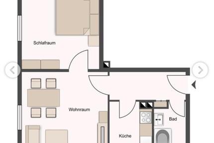 Zwei Zimmer Wohnung in der Innenstadt zimmer