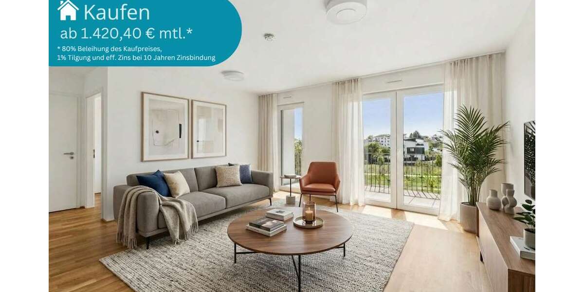 Etagenwohnung Offenbach am Main Bieber - 3 Zimmer, 80 m&sup2;, 360.000&euro; | Angebot:26488215