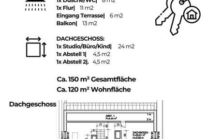 Wohnung Riedstadt - 5.5 Zimmer, 120 m&sup2;, 1.550&euro; | Angebot:25598808