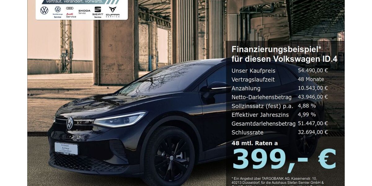 VW ID.4 6.000 km 54.490 &euro; Griesheim 64347