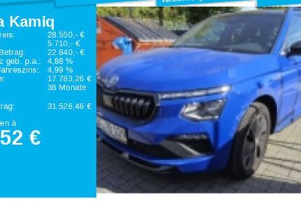 Skoda Kamiq 24.107 km 27.850 &euro; Frankfurt 60326