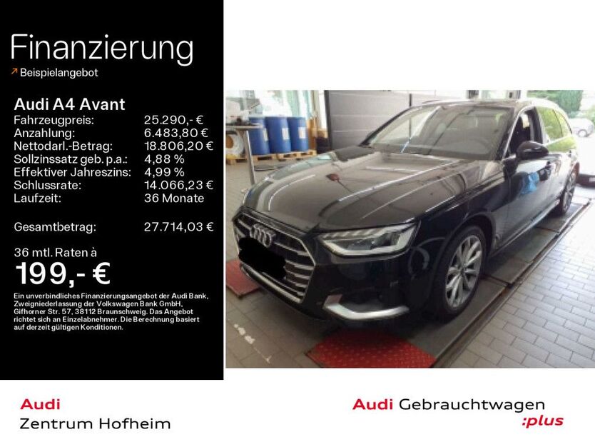 Audi A4 88.206 km 25.290 € Hofheim 65719