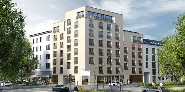 Etagenwohnung Frankfurt am Main Sachsenhausen - 2 Zimmer, 50 m&sup2;, 498.600&euro; | Angebot:25744953
