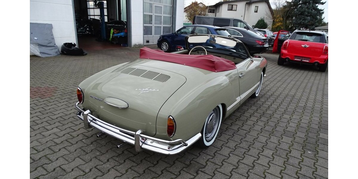VW Karmann Ghia Cabrio vollständig restauriert 1.200 km 63.900 € Rodgau 63110