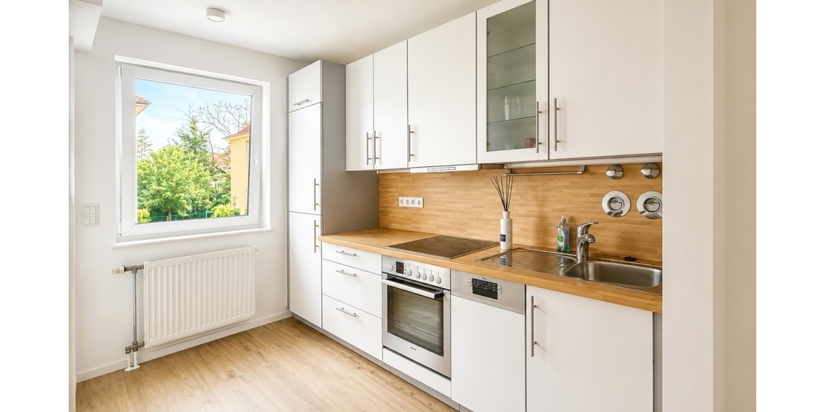 Modernisierte 2-Zimmer-Eigentumswohnung mit Südbalkon, Aufzug und Garage in begehrter Wohnlage von Neu-Isenburg - Etagenwohnung Neu-Isenburg Isenburg | Angebot:26926192