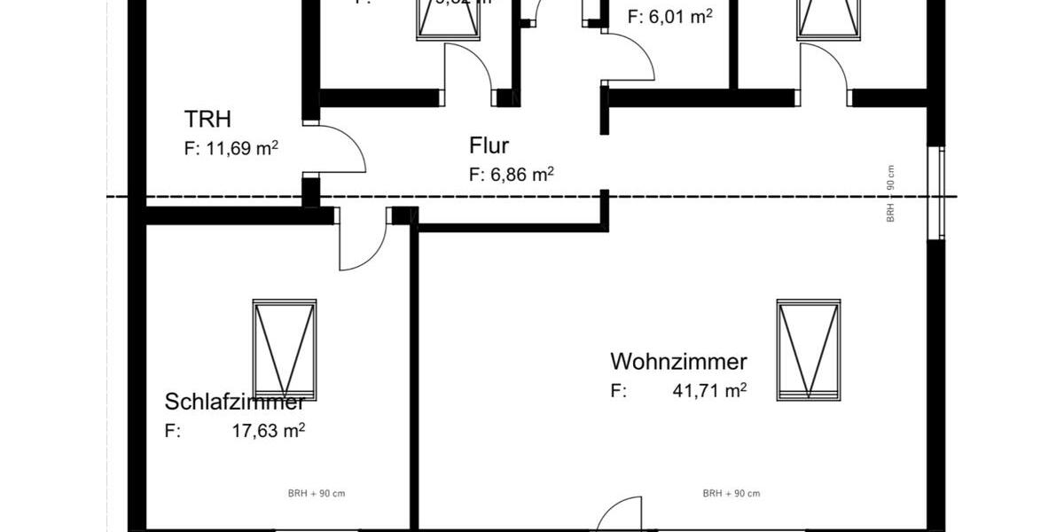 Helle, großzügige 3-Zimmer-Wohnung mit Balkon in Büttelborn-Worfe 3 zimmer