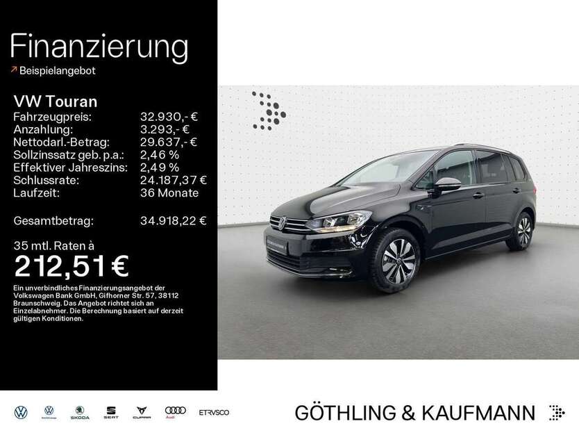 VW Touran 27.217 km 32.930 € Hofheim 65719