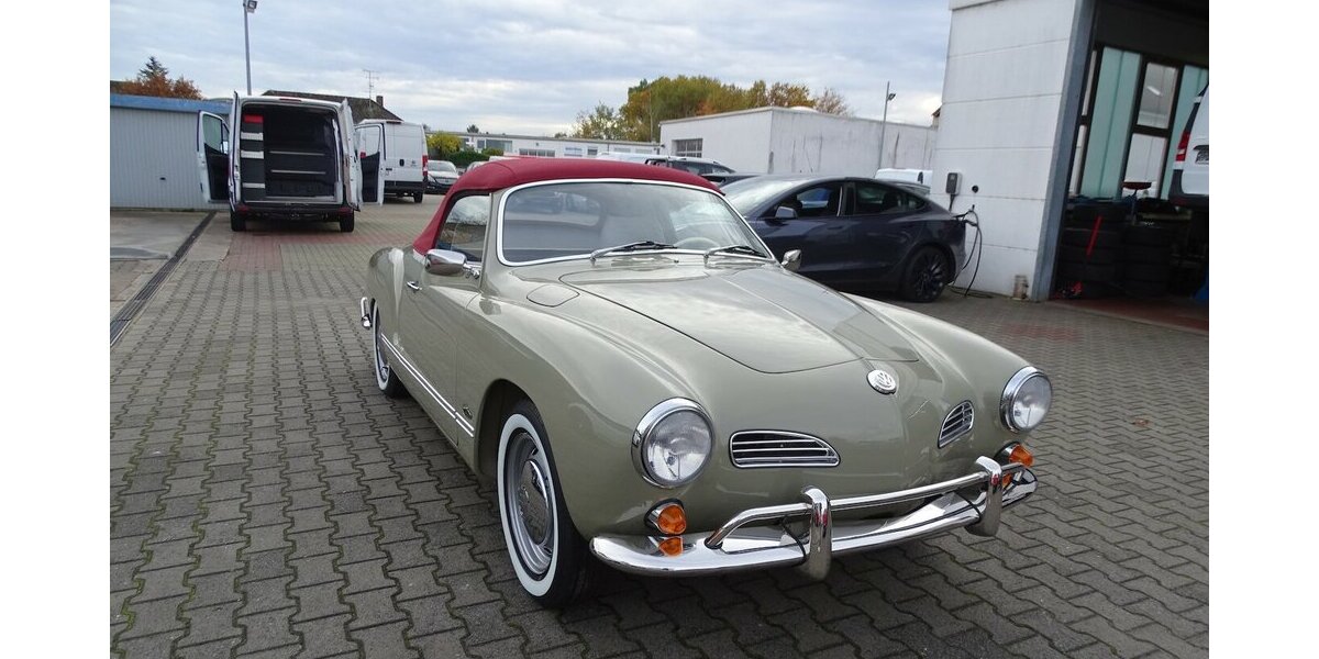 VW Karmann Ghia Cabrio vollständig restauriert 1.200 km 63.900 € Rodgau 63110