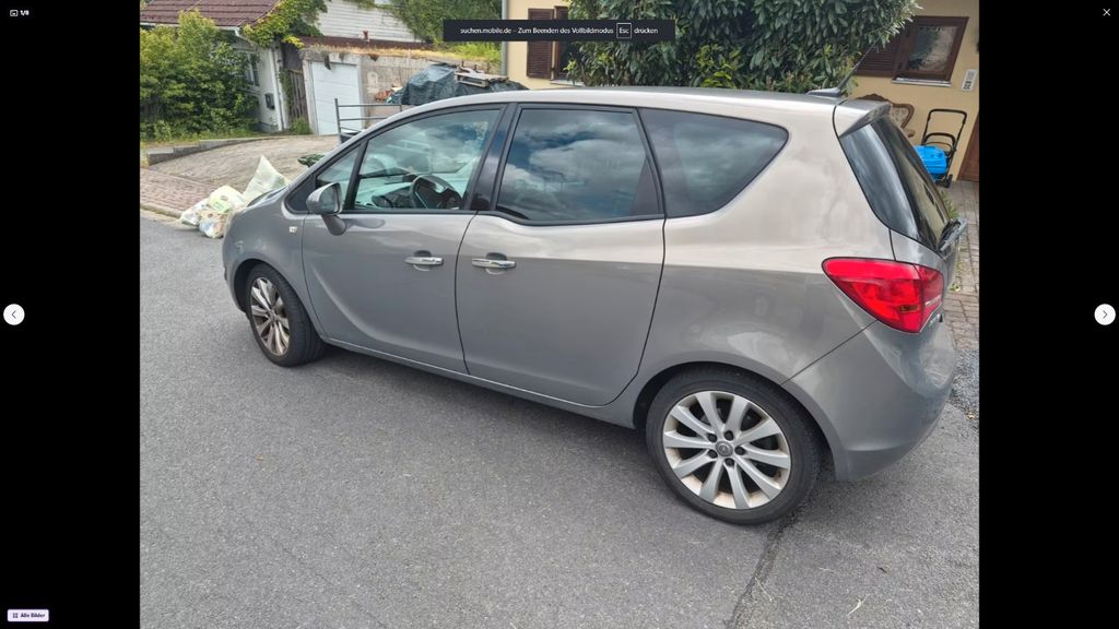 Opel Meriva 135.000 km 4.600 &euro; Ober Ramstadt 64372