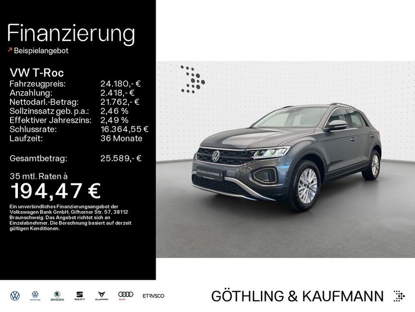 VW T-Roc 16.973 km 23.980 € Hofheim 65719