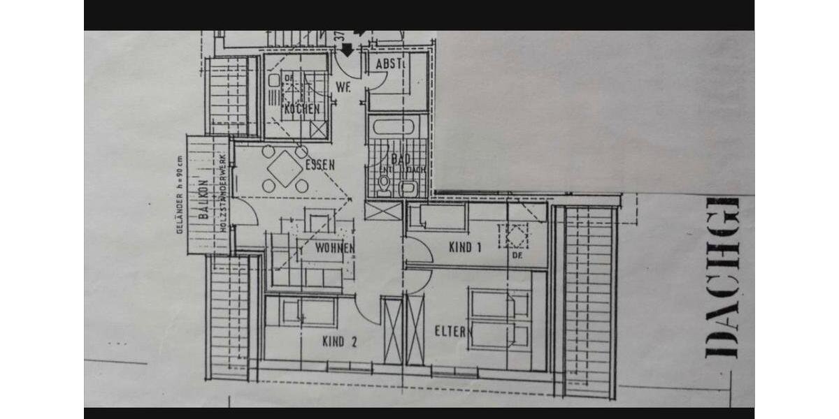 Dachgeschoßwohnung Obertshausen - 4 Zimmer, 75 m&sup2;, 270.000&euro; | Angebot:26818401