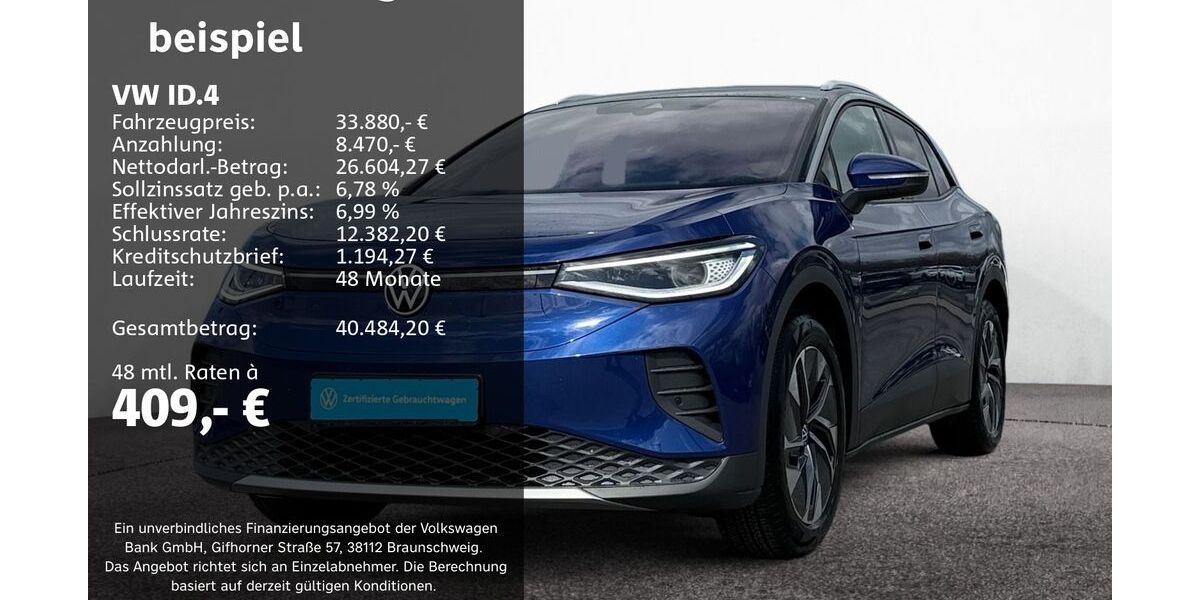 VW ID.4 4.952 km 32.950 &euro; Groß-Umstadt 64823