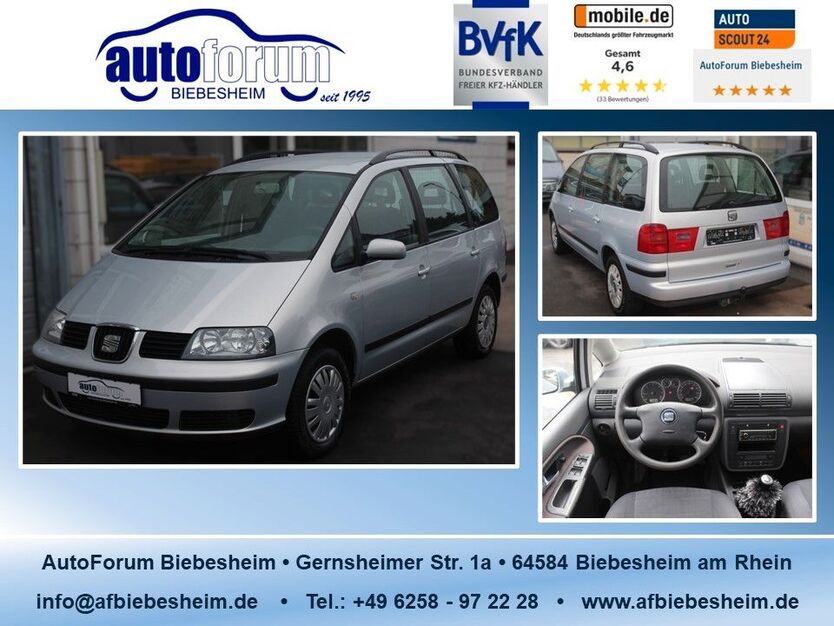 Seat Alhambra 158.000 km 5.499 € Biebesheim 64584