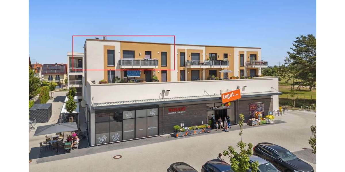 Etagenwohnung Bischofsheim - 3 Zimmer, 92 m&sup2;, 1.249&euro; | Angebot:25998623