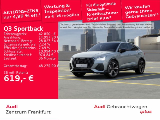 Audi Q3 22.486 km 42.850 &euro; Frankfurt am Main 60314