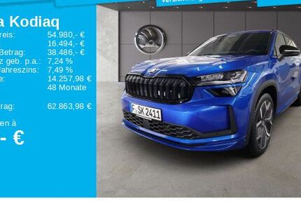 Skoda Kodiaq 4.500 km 54.980 &euro; Frankfurt 60326