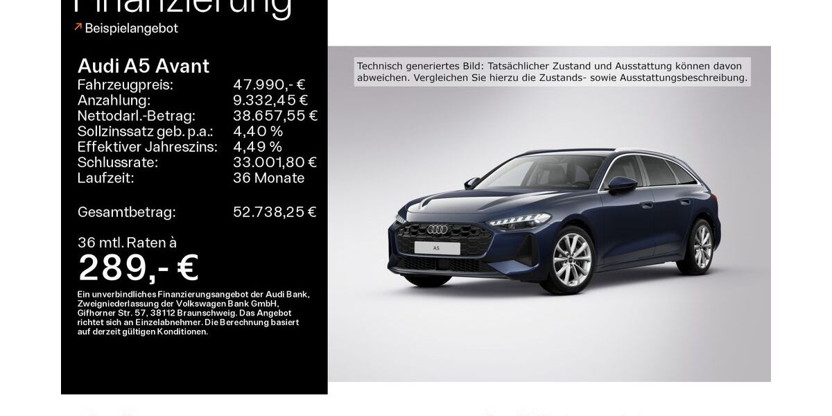 Audi A5 28.138 km 47.480 &euro; Hofheim 65719