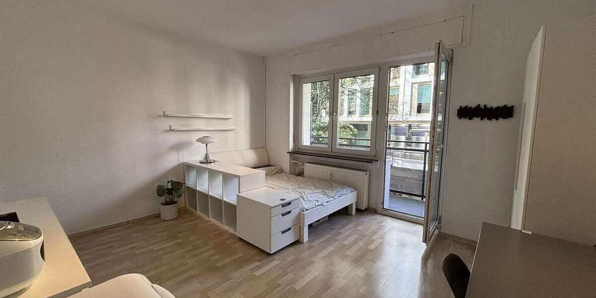 Etagenwohnung Frankfurt Westend Süd - 1 Zimmer, 27 m&sup2;, 800&euro; | Angebot:26422112