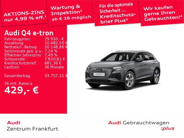 Audi Q4 e-tron 46.339 km 29.750 &euro; Frankfurt am Main 60326