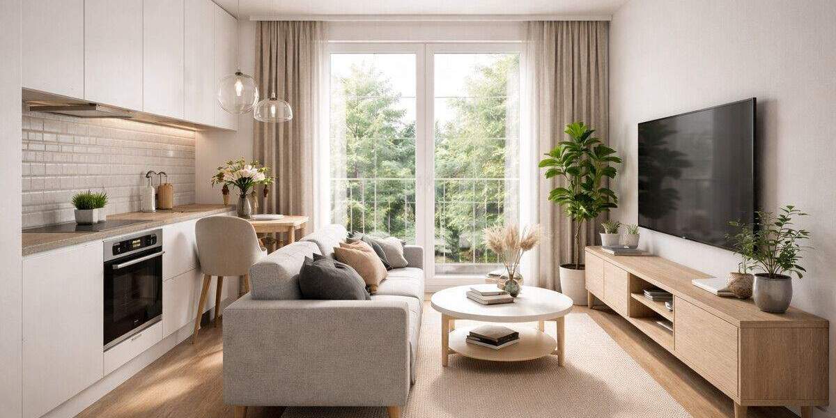 Etagenwohnung Offenbach Kaiserlei - 2 Zimmer, 37 m&sup2;, 220.000&euro; | Angebot:24482543