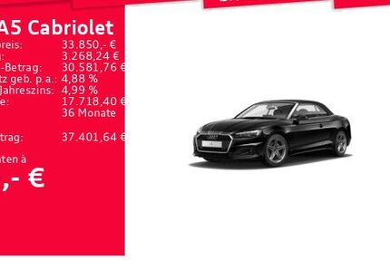 Audi A5 39.917 km 33.850 &euro; Frankfurt am Main 60326