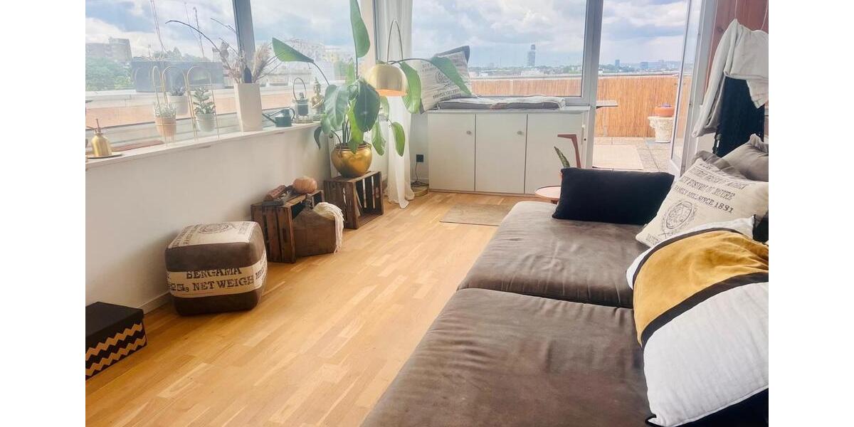 Penthouse mit atemberaubenden Skyline-Blick und Dachterrasse 3 zimmer
