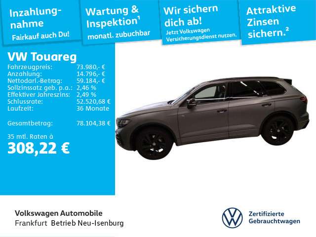 VW Touareg 10.768 km 73.980 &euro; Neu-Isenburg 63263