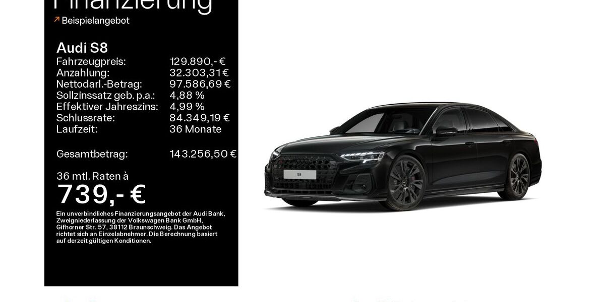 Audi S8 3.306 km 127.980 &euro; Hofheim 65719