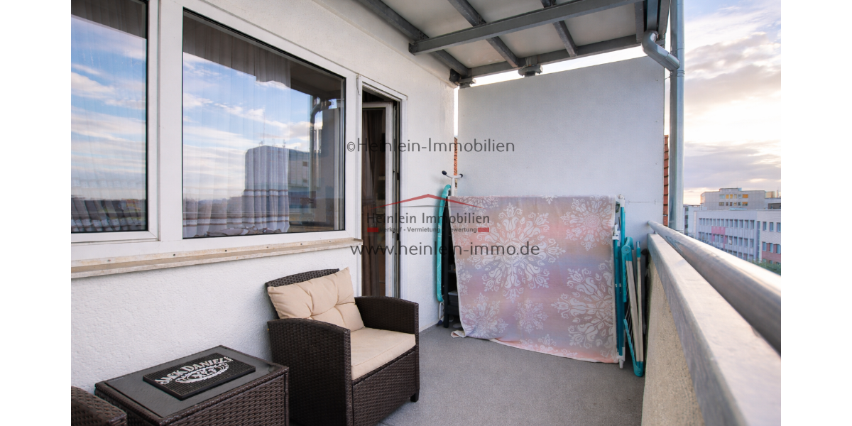 3 ZKBB* Fernsicht* 2xBalkon Süd & Ost* frei nach Vereinb.* Aufzug* Fernsicht* 2xStellplatz* Offenbach - Etagenwohnung Offenbach Hafen | Angebot:26090898