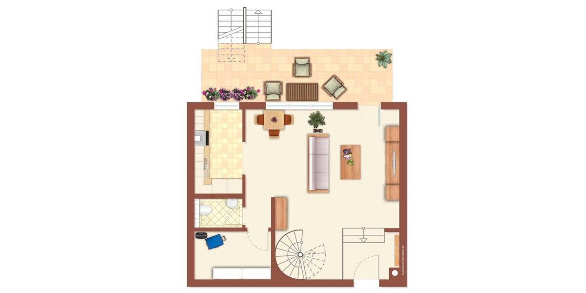 Maisonettenwohnung Ober-Ramstadt Ramstadt - 3.5 Zimmer, 98 m&sup2;, 365.000&euro; | Angebot:26193615
