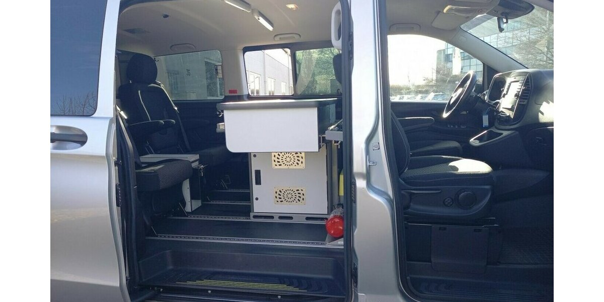 Mercedes-Benz Vito Tourer Pro 116 9Gang ExtraLang LED Lithium Ka 124.700 km 27.480 &euro; Gernsheim 64579