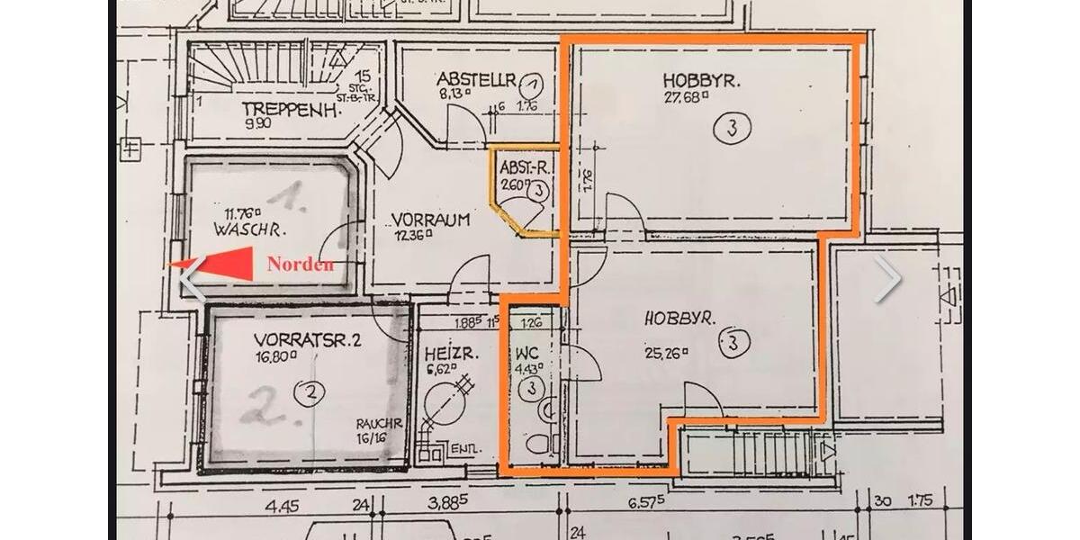 Etagenwohnung Heppenheim (Bergstraße) - 2 Zimmer, 58 m&sup2;, 700&euro; | Angebot:25586508